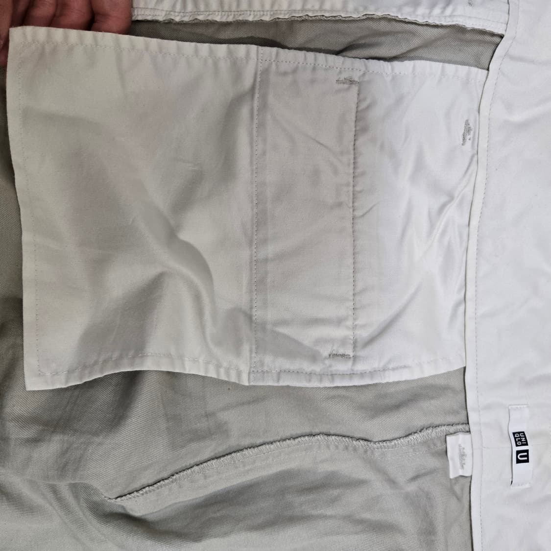 유니클로U 와이드핏턱치노쇼트팬츠  상품이미지7