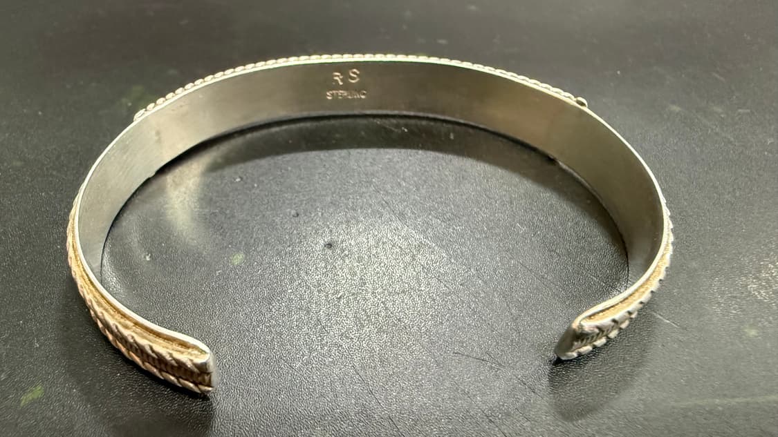 Navajo zuni inlay bangle 상품이미지5