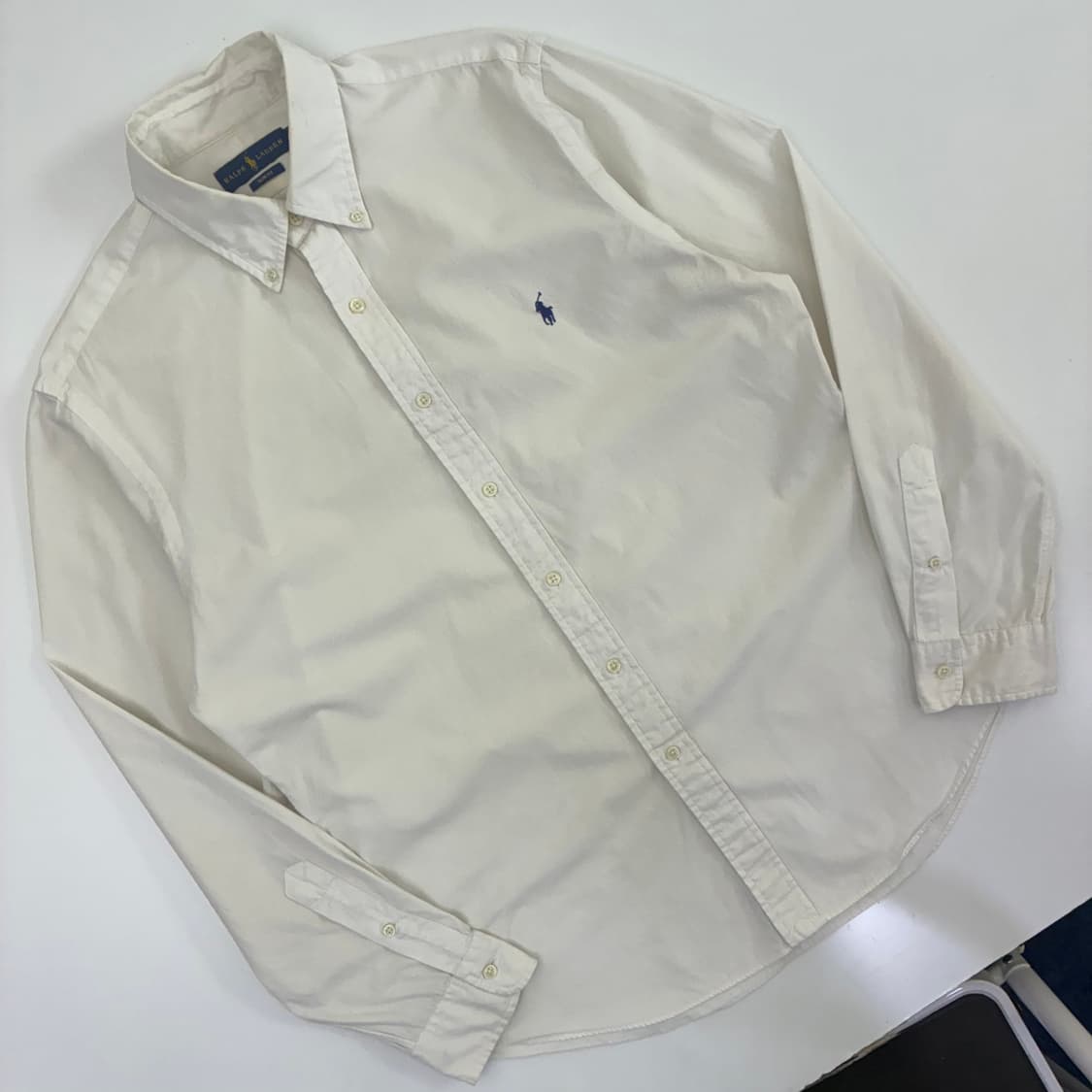 Polo 폴로 랄프로렌 신형 화이트 옥스포드 셔츠 상품이미지1
