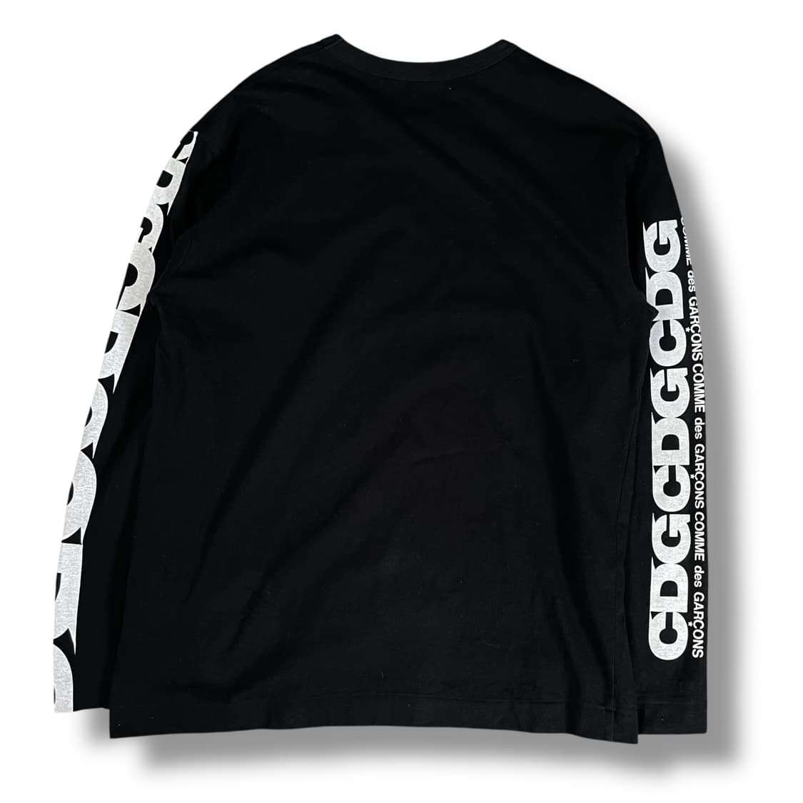 꼼데가르송 CDG 블랙 롱슬리브 티셔츠 L 상품이미지3