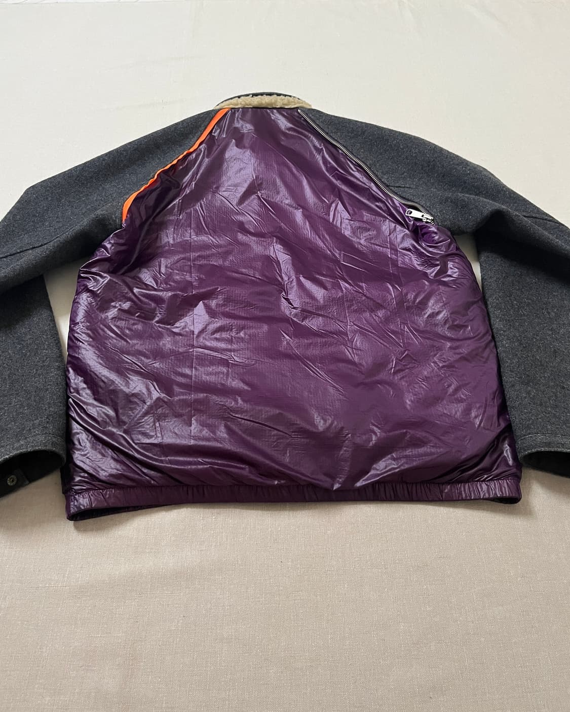 Kolor 17aw air rip 블루종 도킹 보아 자켓  상품이미지5