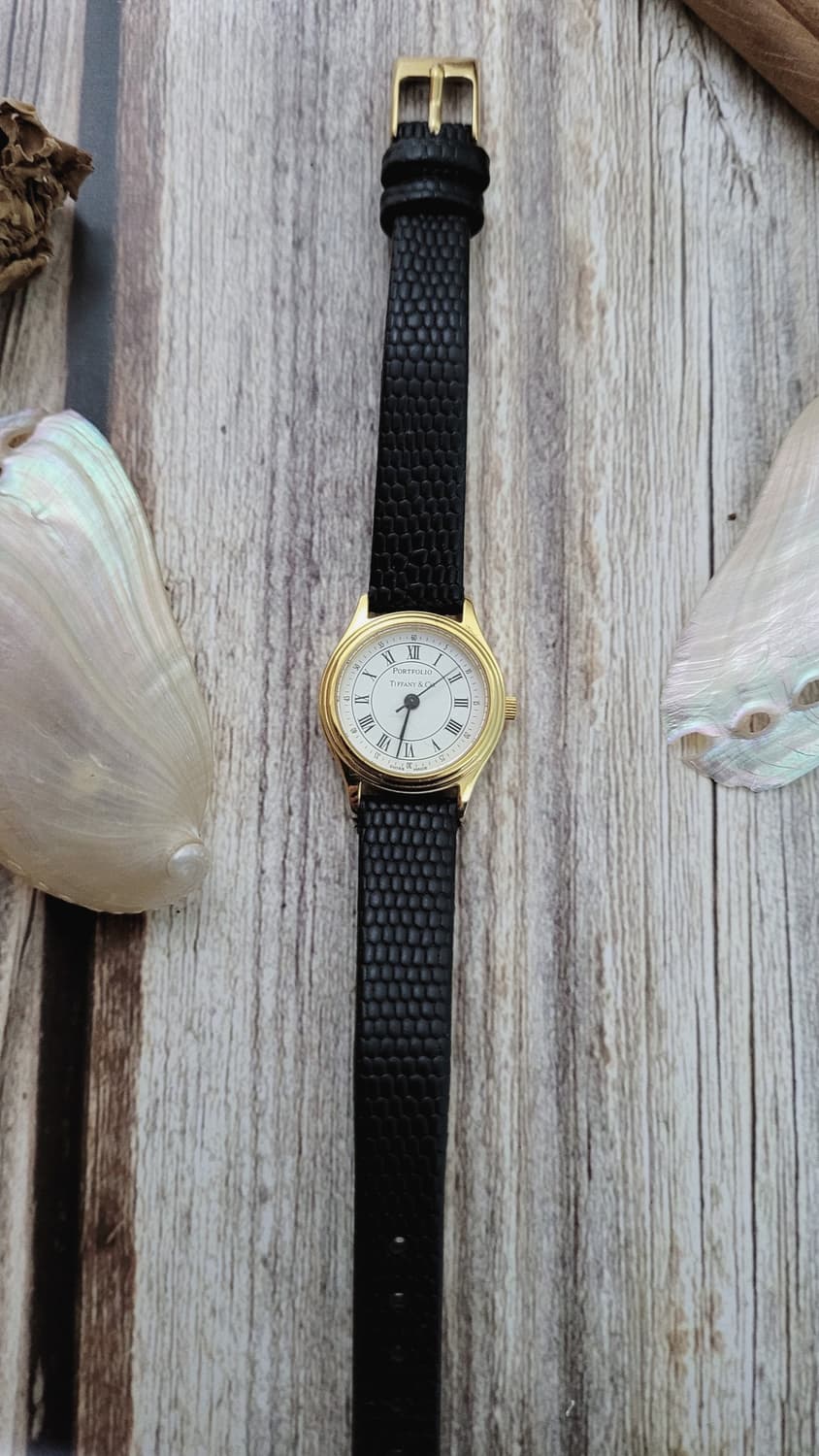 [연말세일] 정품 티파니 포트폴리오 쿼츠 시계 상품이미지4