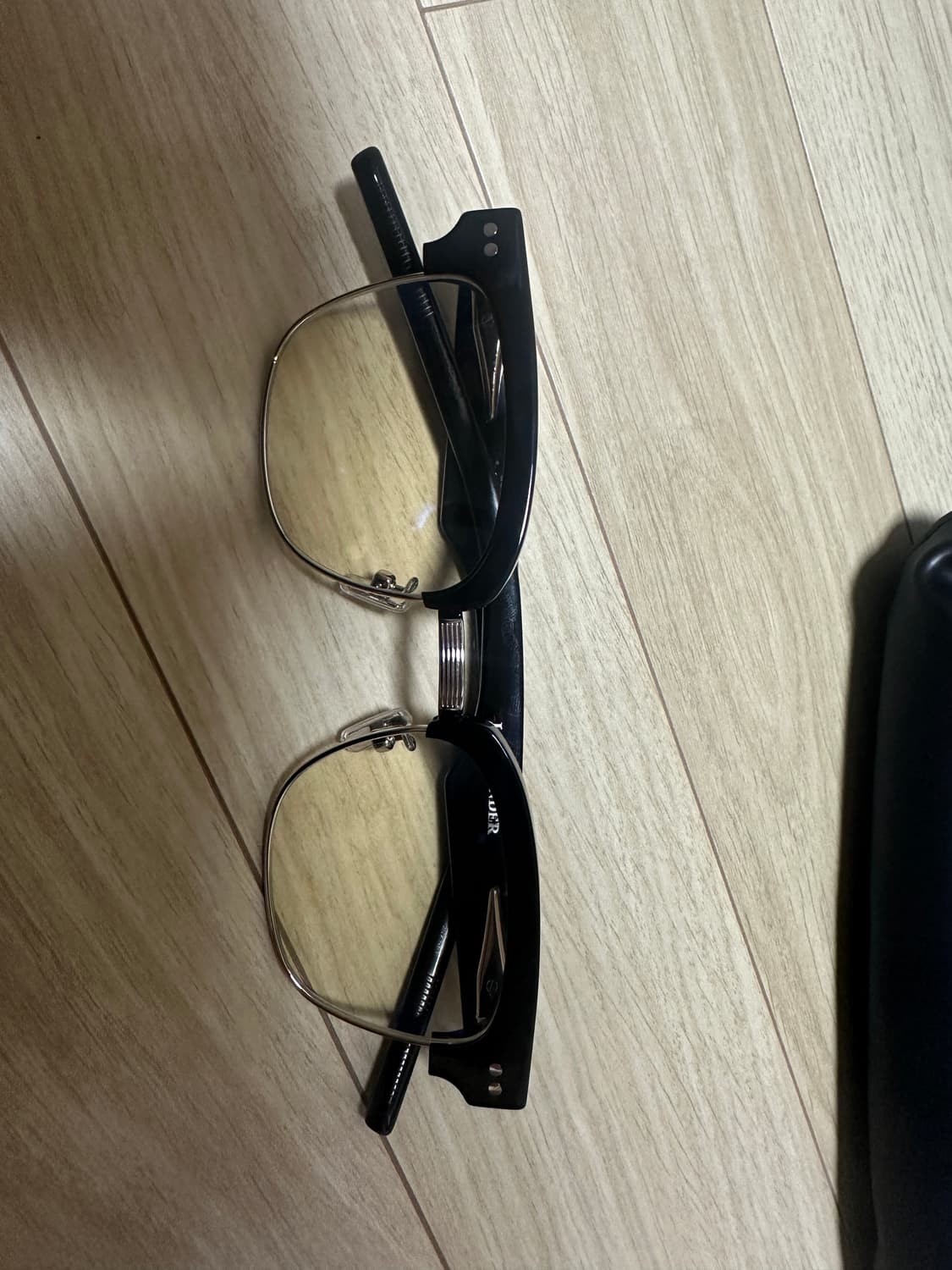 로우젠더 임멘스 블랙 안경 풀박스 상품이미지2