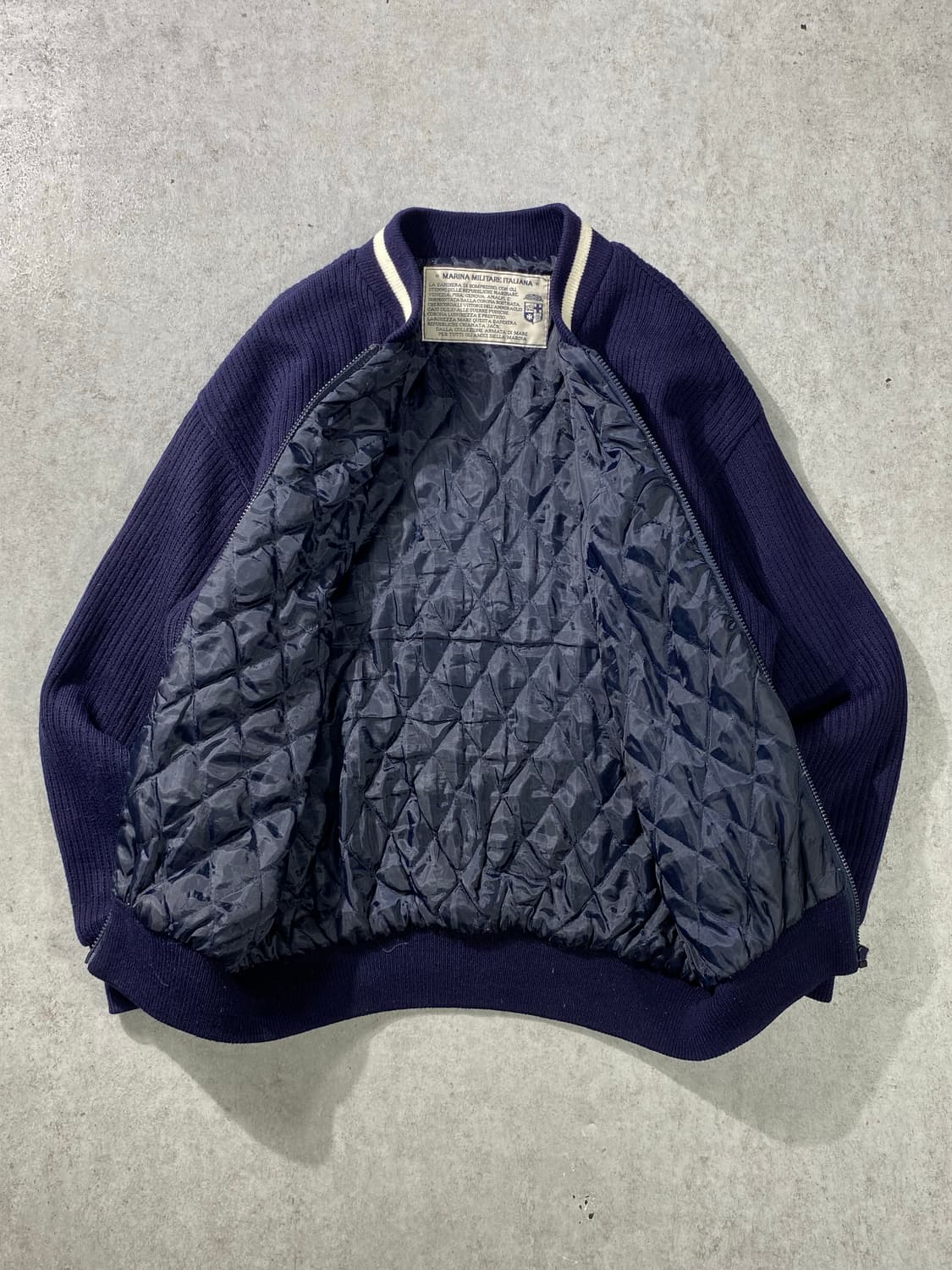 [L] Vintage 빈티지 산타 자수 디테일 니트 블루종 상품이미지5