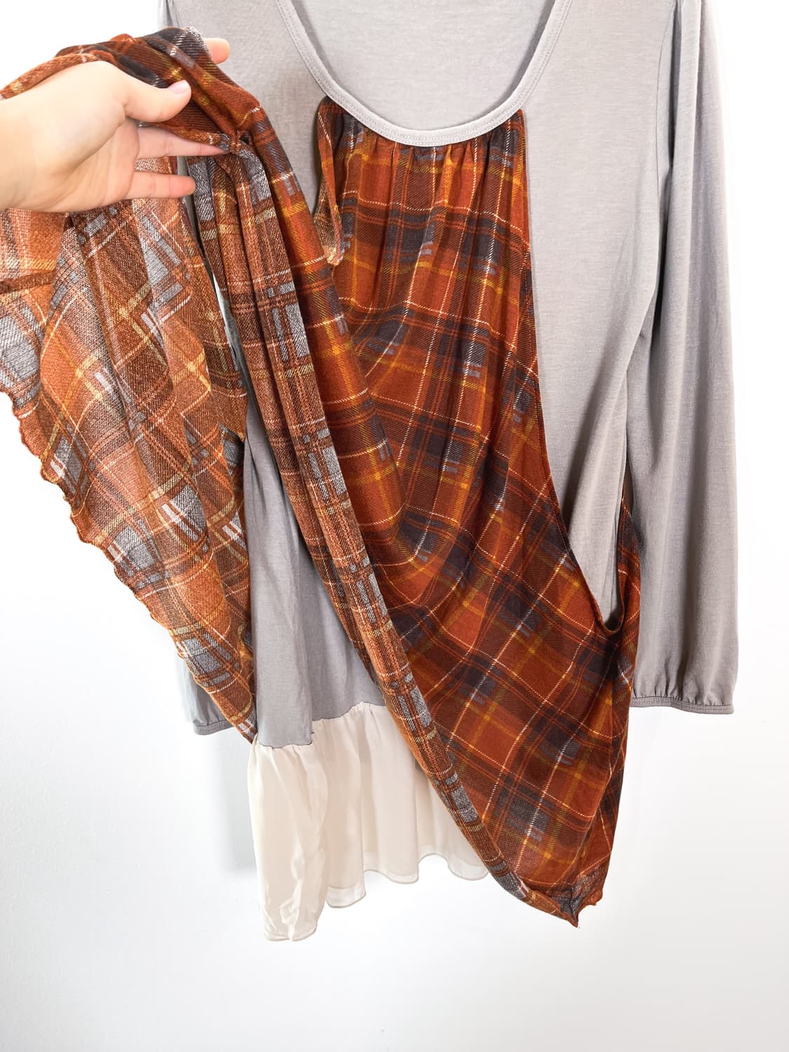 빈티지 레이어드 원피스 상품이미지8