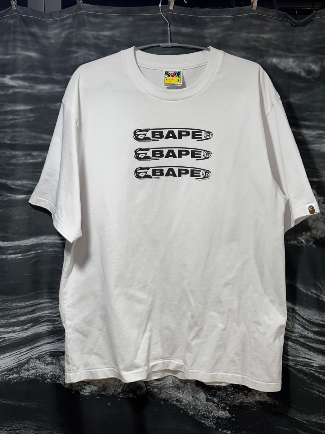 베이프 옷핀 티셔츠 M  상품이미지1