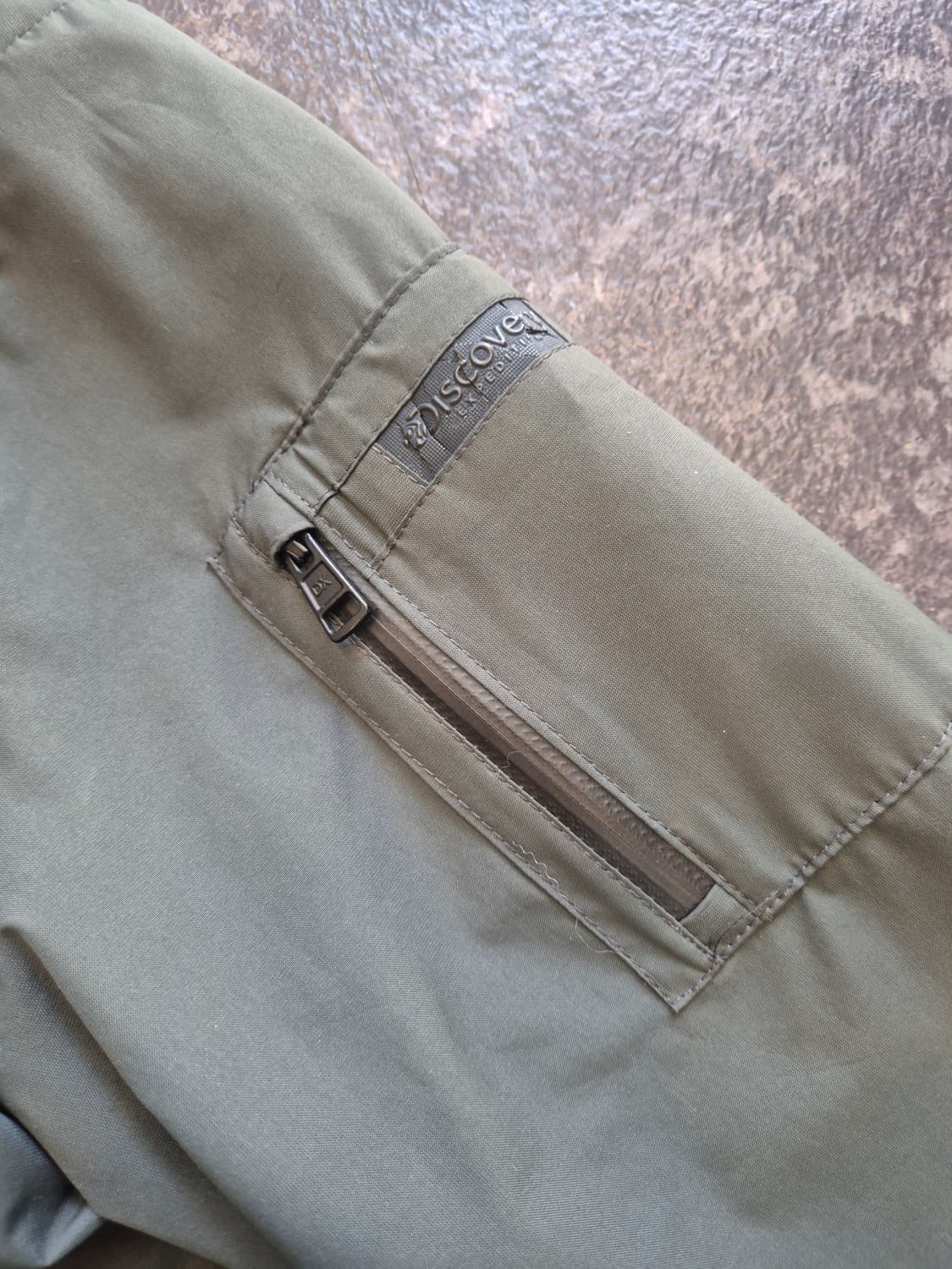 디스커버리 항공점퍼 / 카키 봄버 자켓-95 상품이미지6