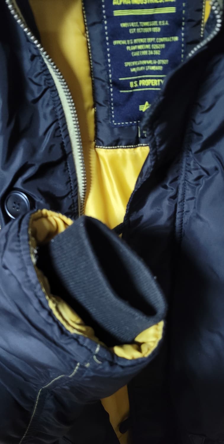 알파인더스트리 N-3B 블랙 L 상품이미지8