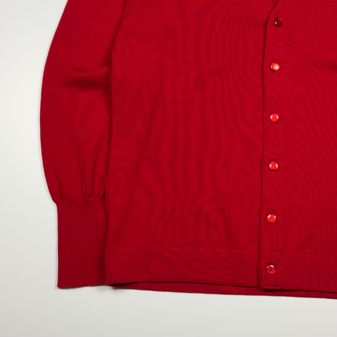 (103) 니들스 울 가디건 레드 상품이미지4