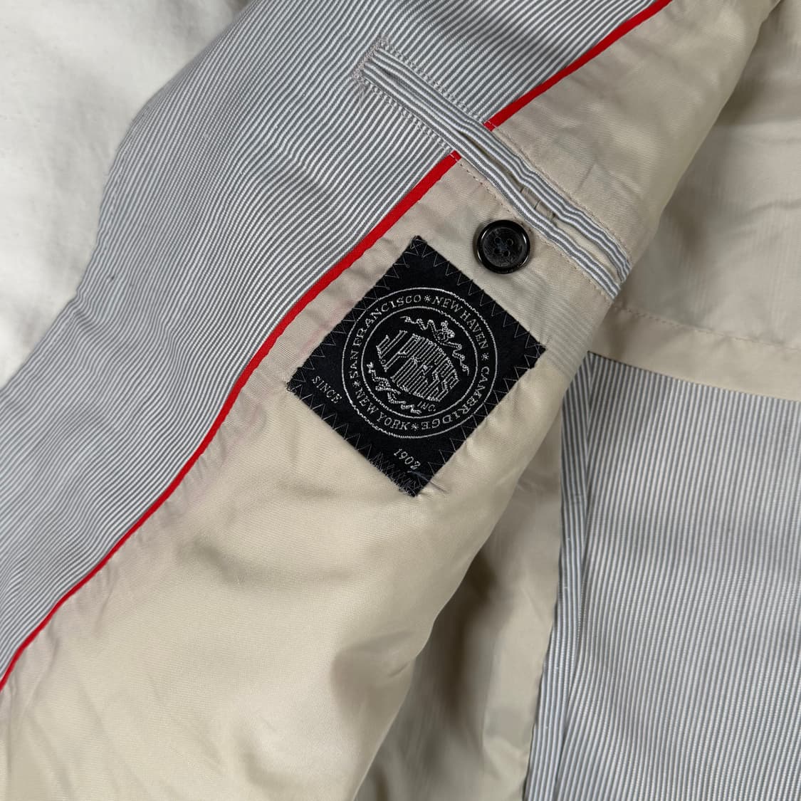 제이프레스 스트라이프 정장 슈트 자켓 상품이미지4