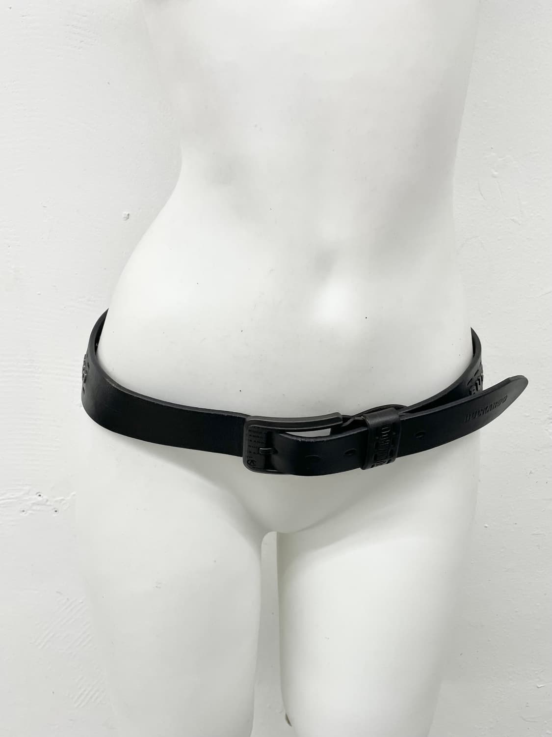 버커루 리얼레더 펀칭 버클 벨트 상품이미지2