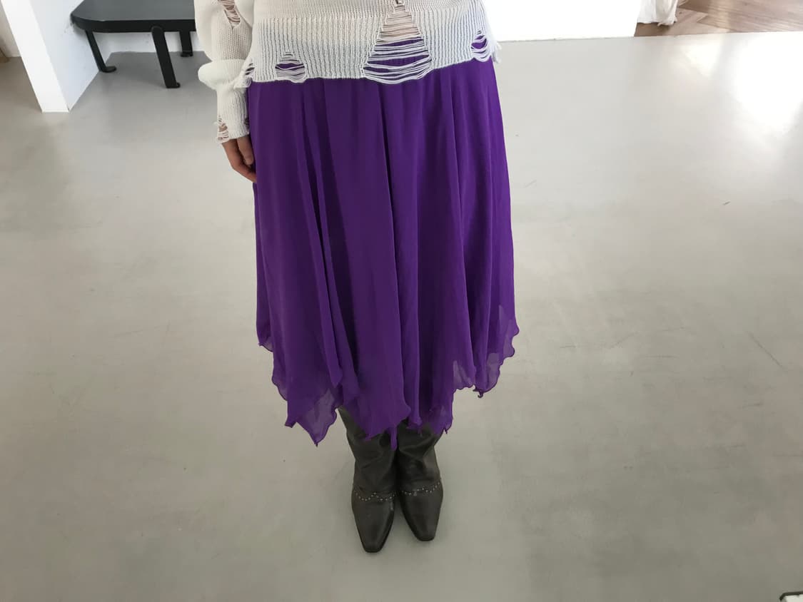 vintage purple skirt 상품이미지1
