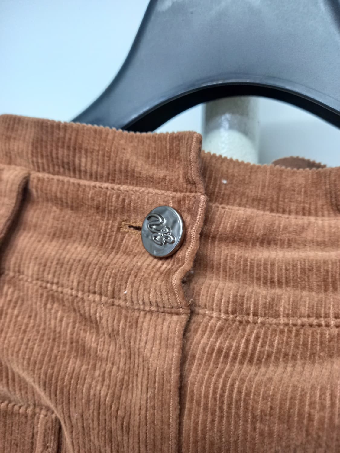 새 보브 춘추동 코듀로이 골덴 하이웨스트 팬츠 44 상품이미지5