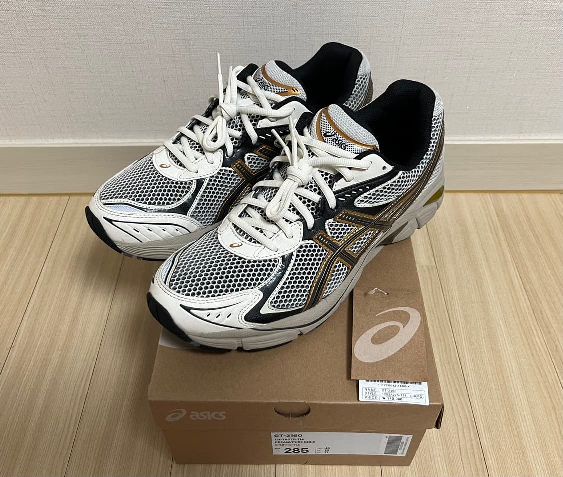 [285] 아식스 GT-2160 크림 퓨어 골드 상품이미지2