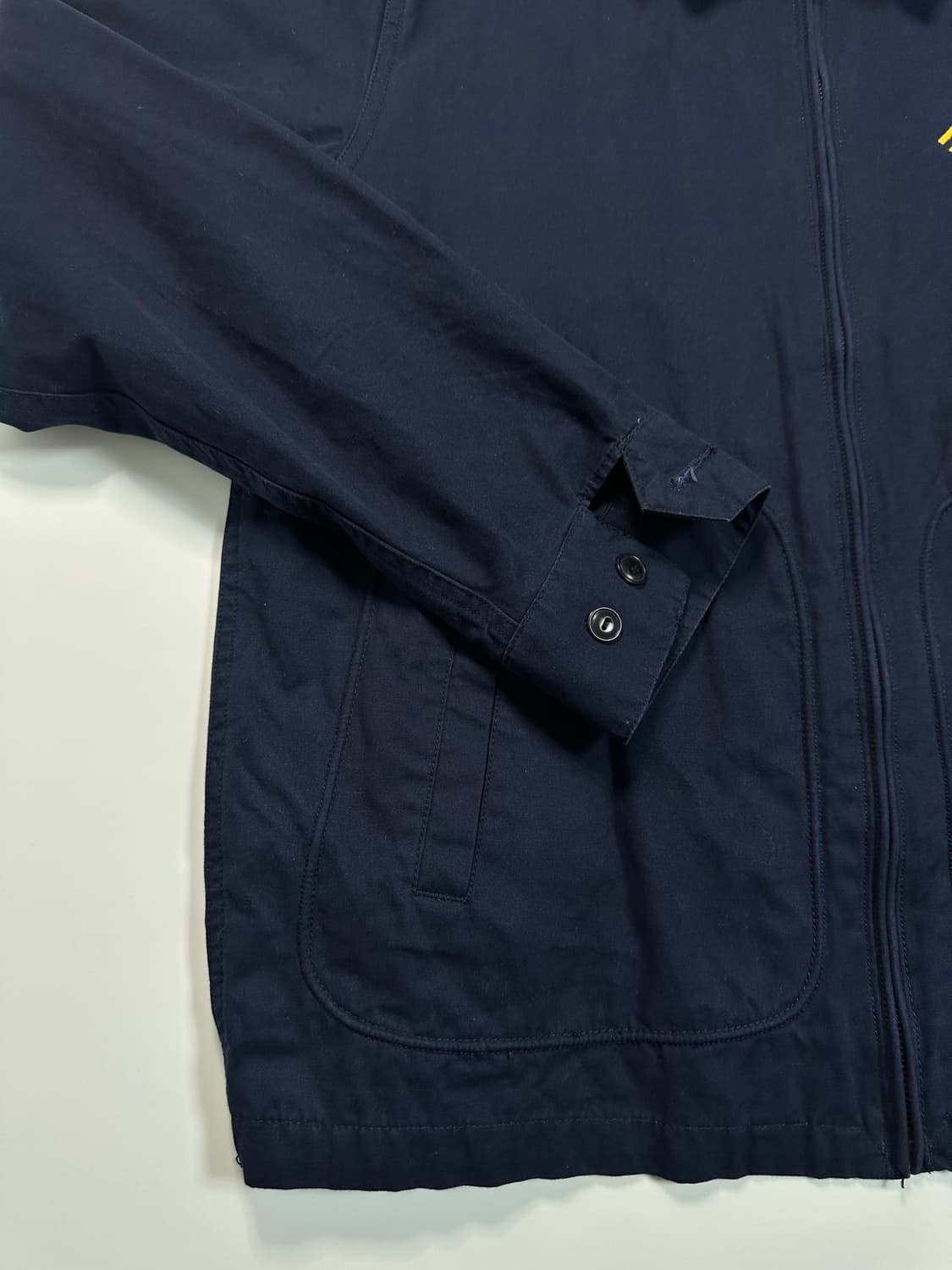 데우스 네이비 코튼 자켓 상품이미지4