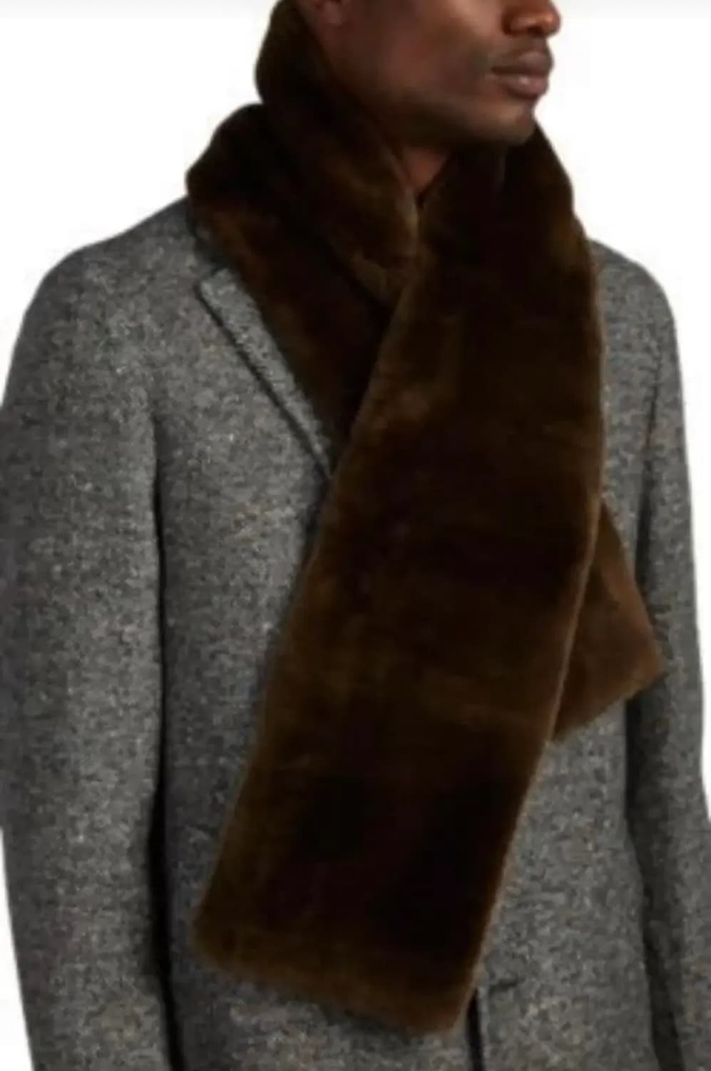 로로 피아나 더블 사이드 스카프(밍크 퍼/캐시미어)-해외발송 상품이미지1