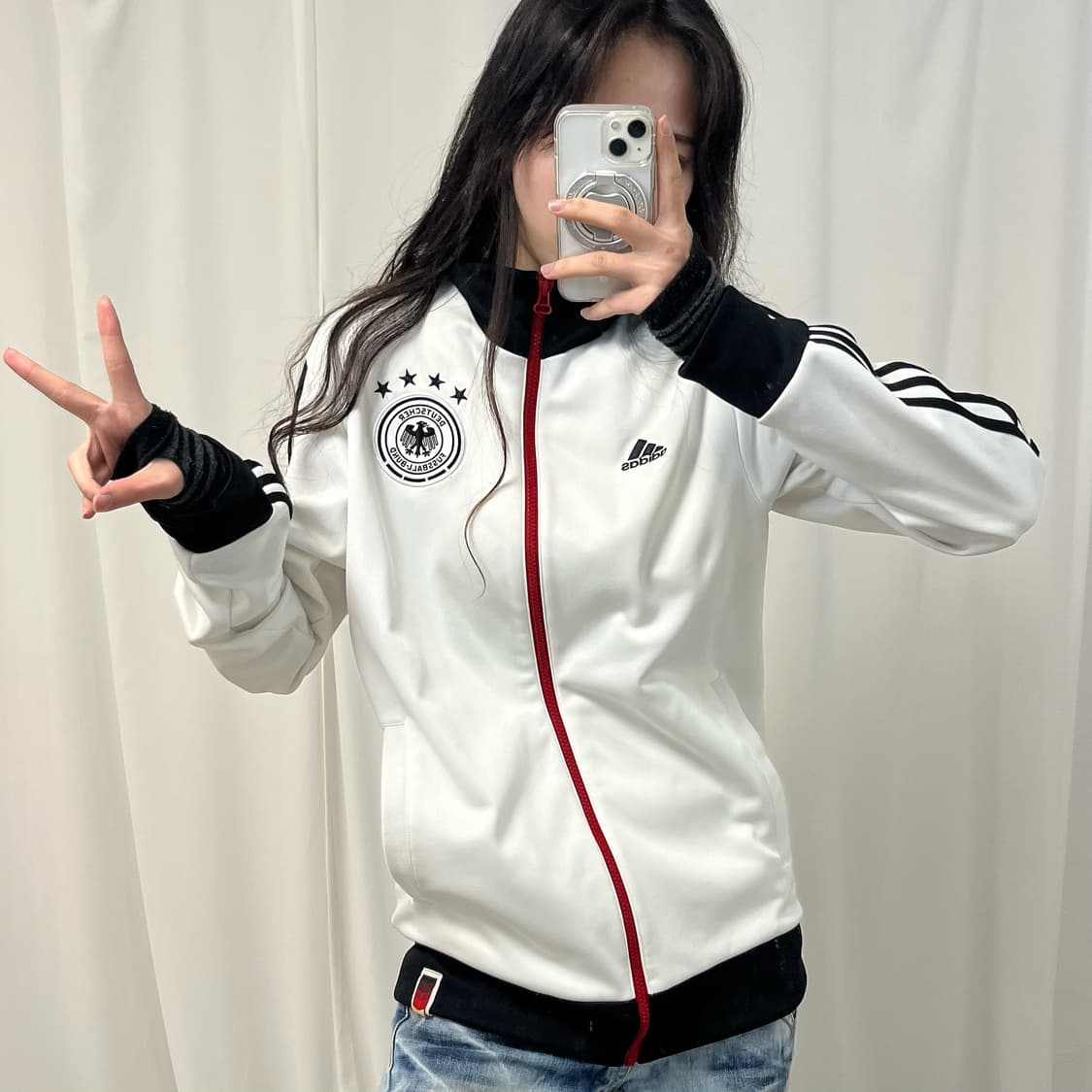 Adidas Germany White Jersey 상품이미지2