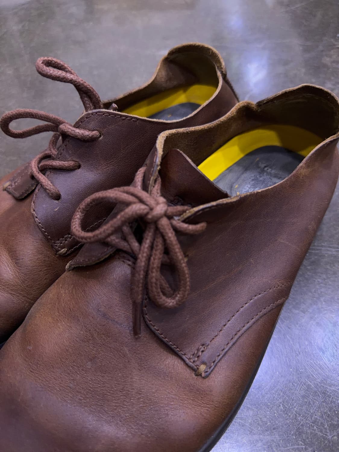 닥터마틴 엘스필드 크레이지 홀스 브라운 더비 슈즈 280 상품이미지4