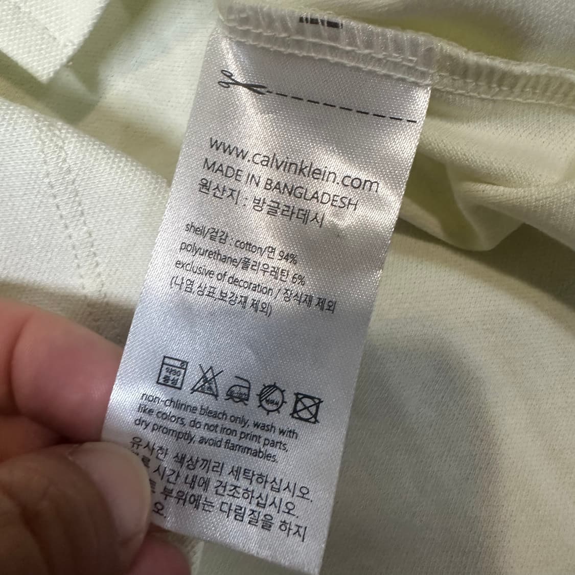 ✨ (새상품) CK 캘빈클라인 여성 카라 반팔티  상품이미지4