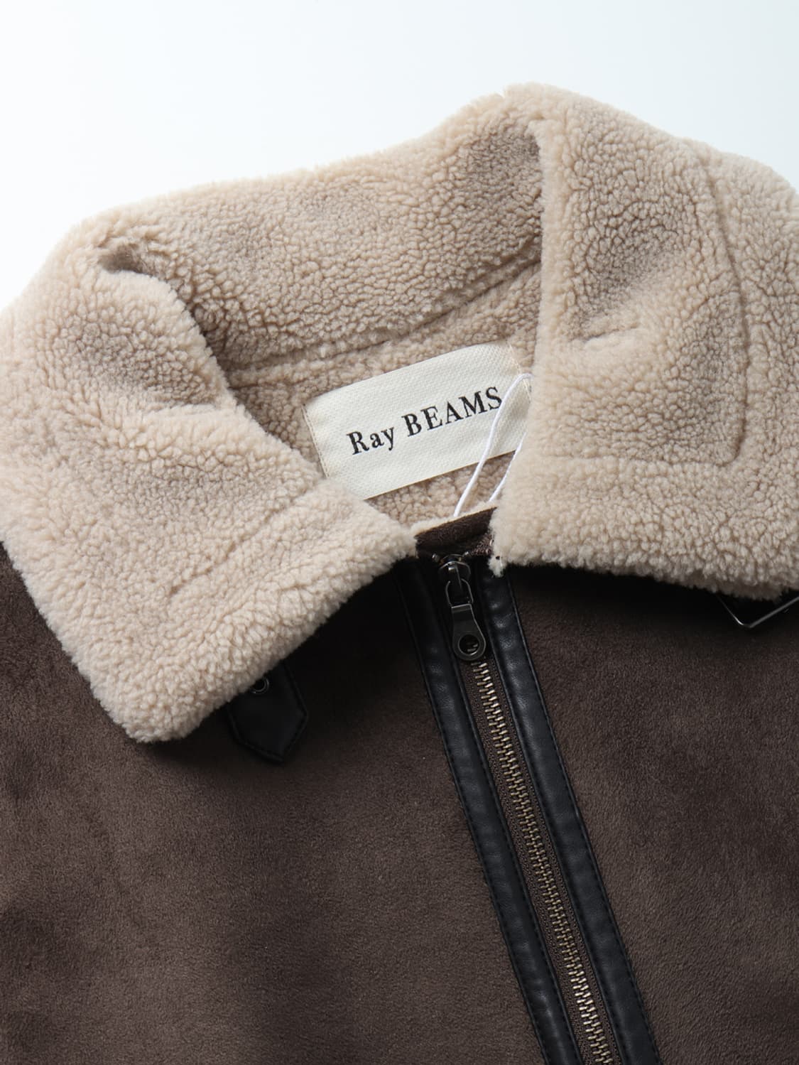 Ray BEAMS Fake Mouton Bomber Blouson 상품이미지9