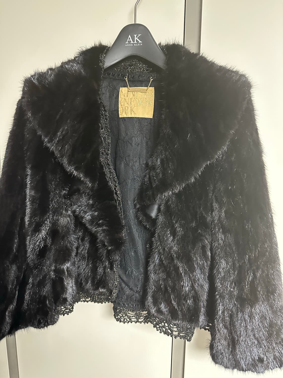 나인식스뉴욕 리얼 밍크 레이스 숏 자켓 (66) 상품이미지2