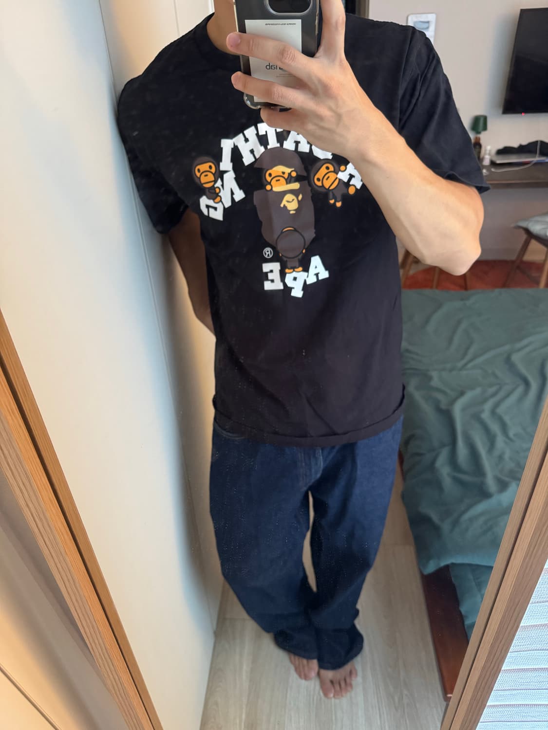 Bape 반팔티 XL 상품이미지1