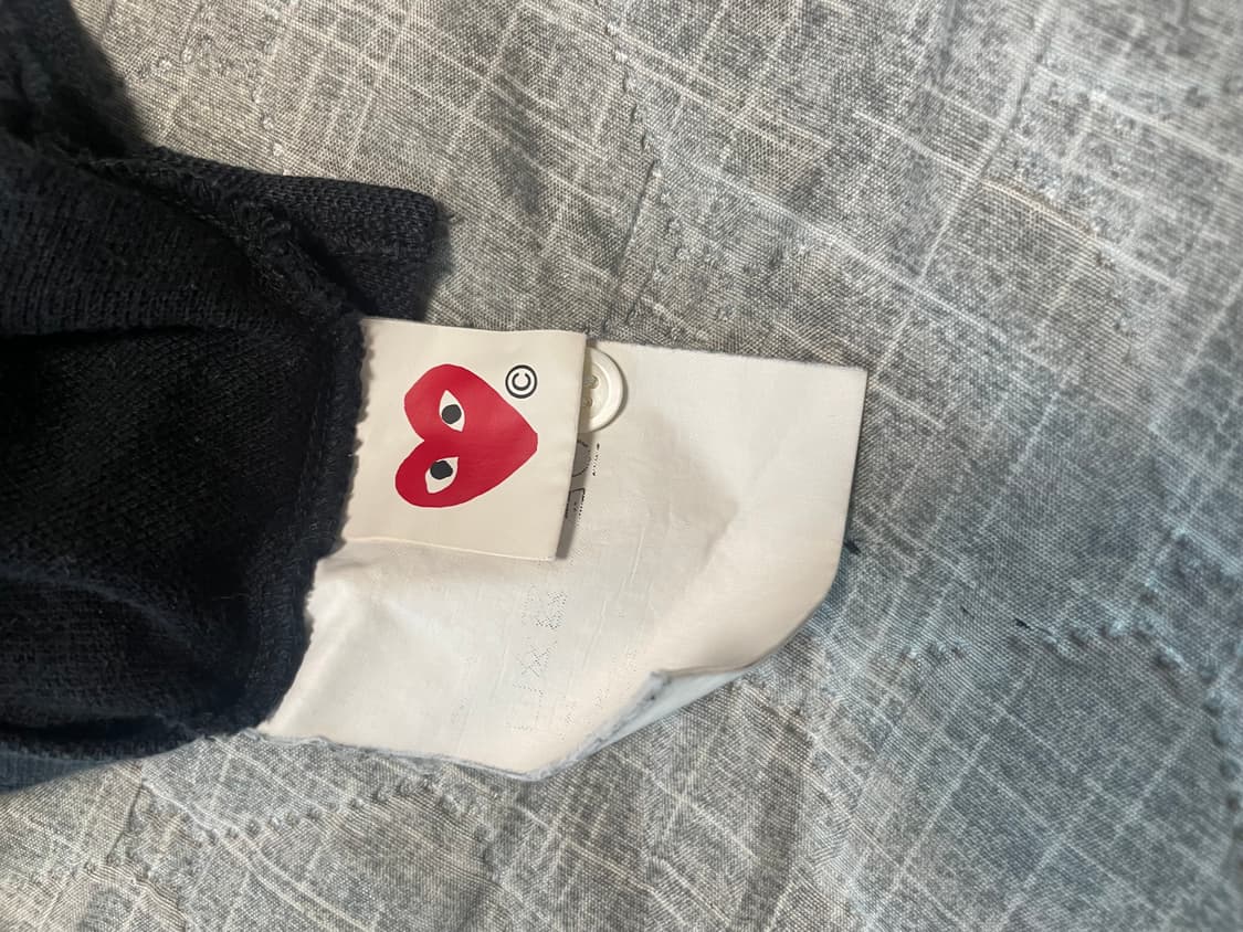 꼼데가르송 더블와팬 카라티 상품이미지4