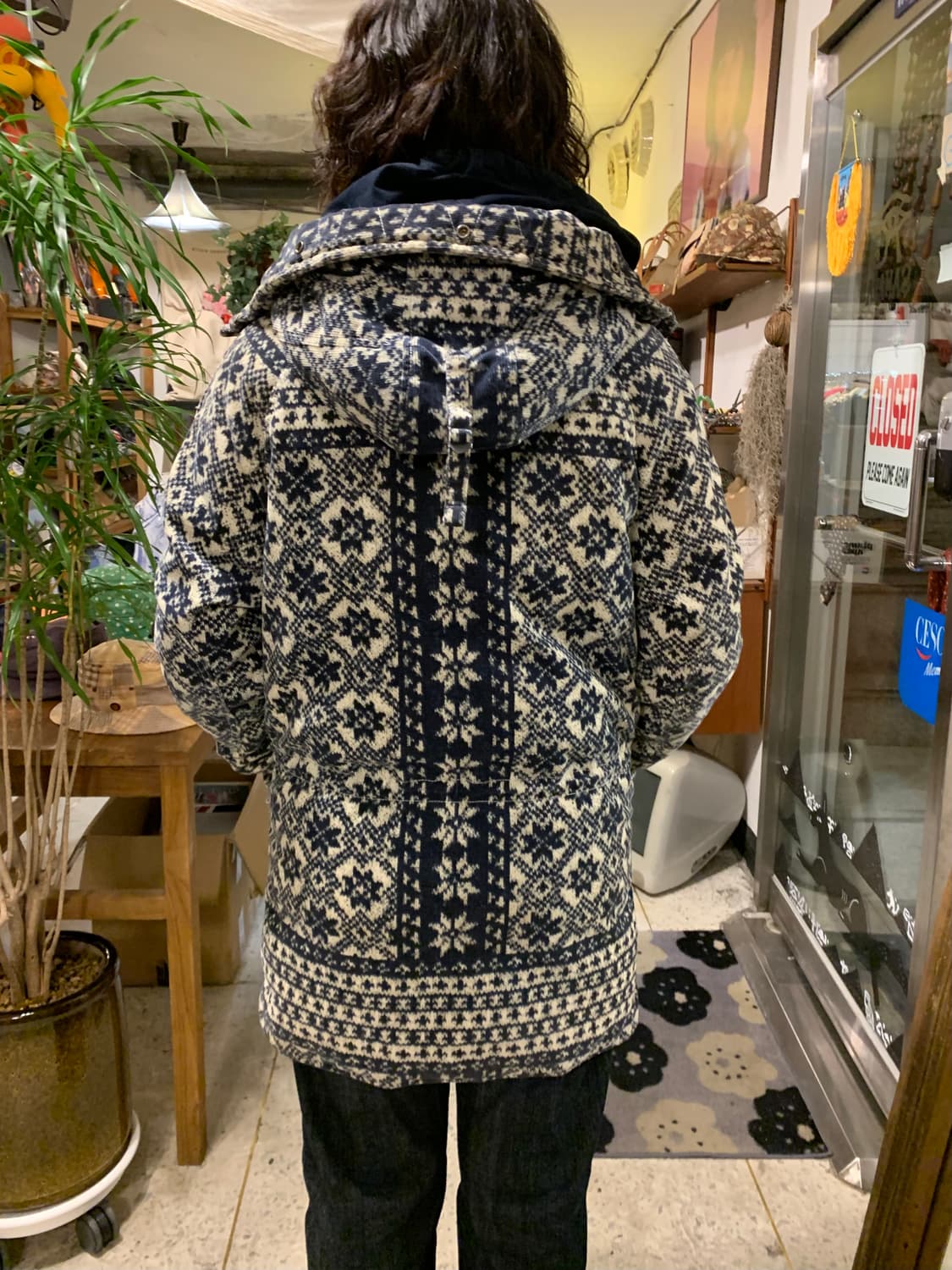 폴로 데님 앤 서플라이 노르딕패턴 보아 자켓 상품이미지3