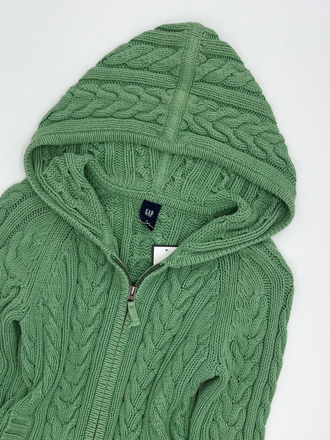 갭 후드 니트 집업 상품이미지2