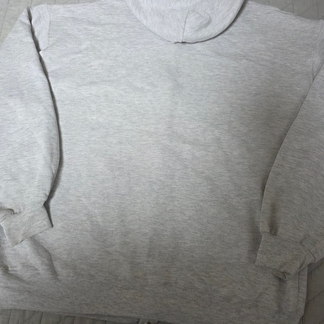 [XXL] 90s USA 러셀 애슬레틱 라이트 그레이 후드집업 나이스 상품이미지5