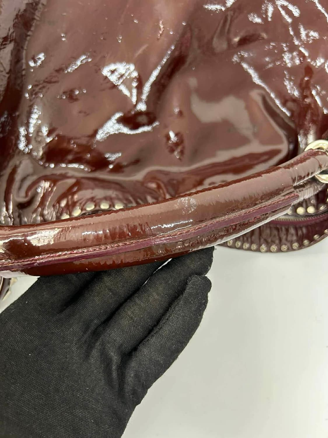 지미추 별 스타 스터드 페이던트 쇼퍼 호보 토트백 상품이미지8