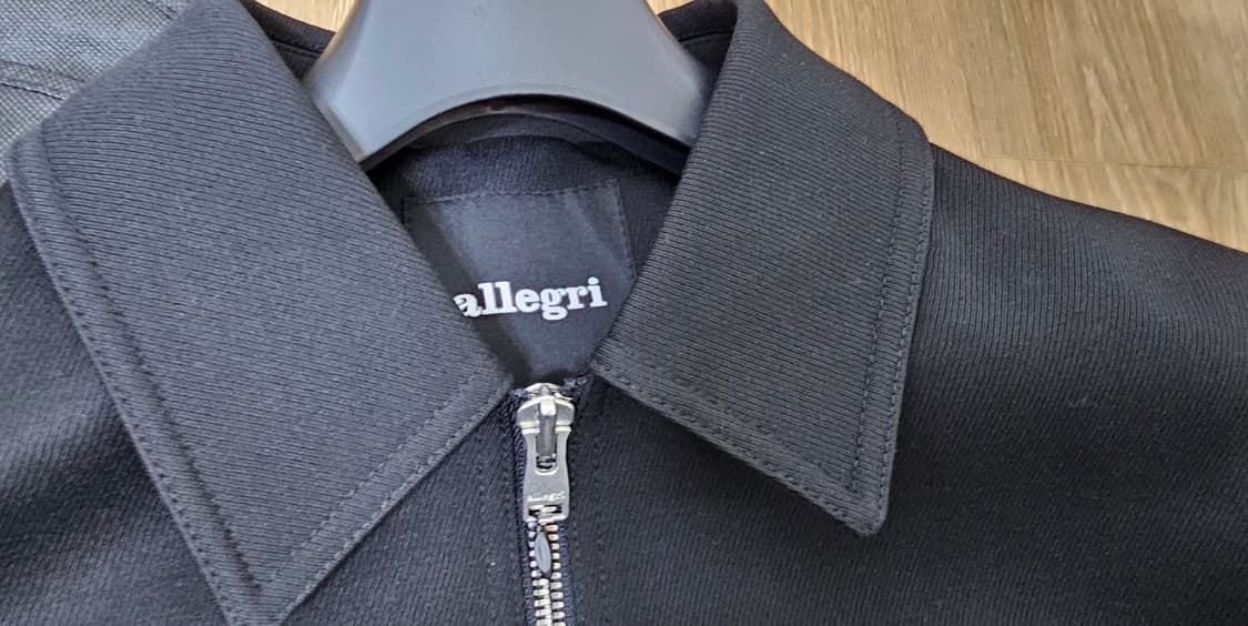 알레그리  24F/w Wool Twill  블루종 점퍼 판매합니다. 상품이미지3