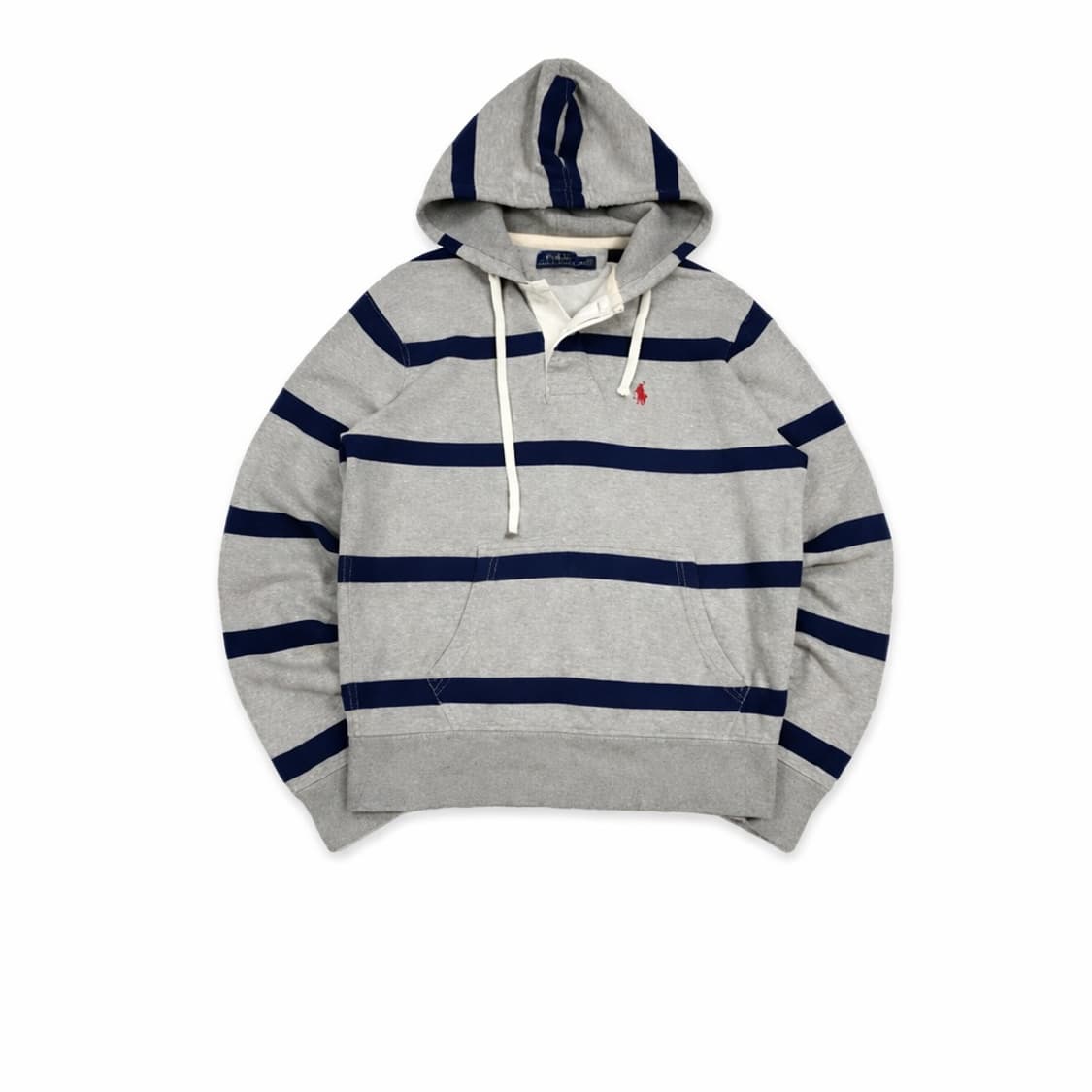 폴로 스트라이프 후드티 상품이미지1