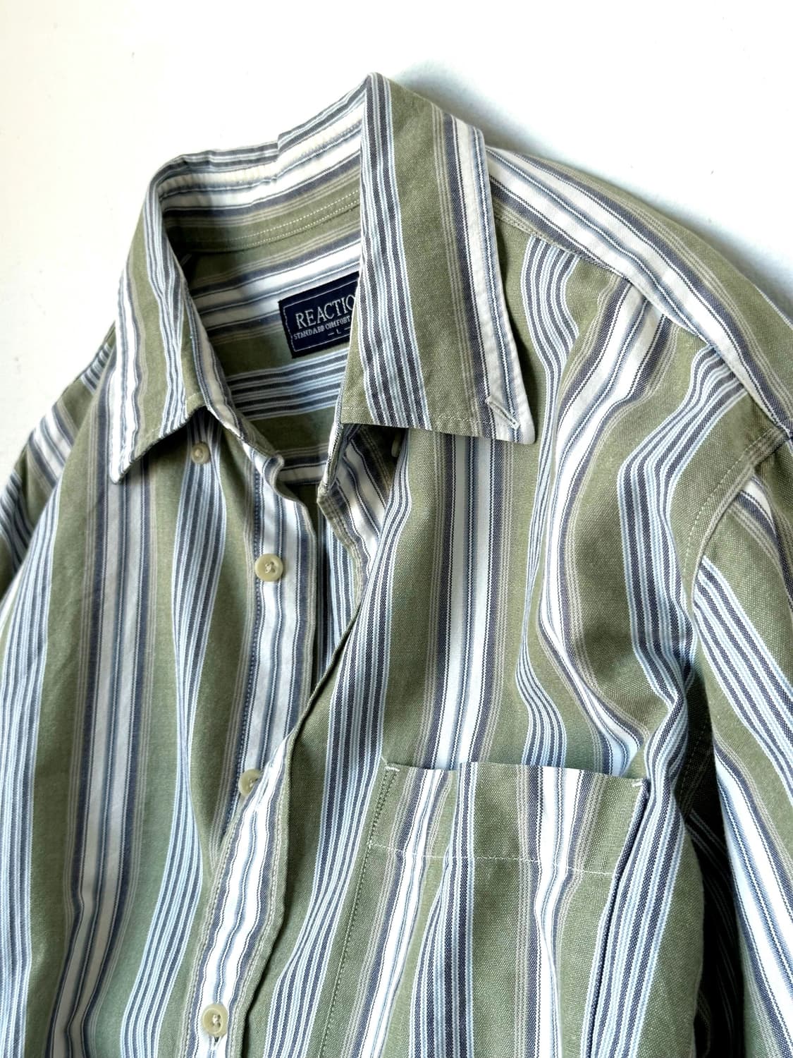 Natural cotton stripe design H/S shirt 상품이미지1