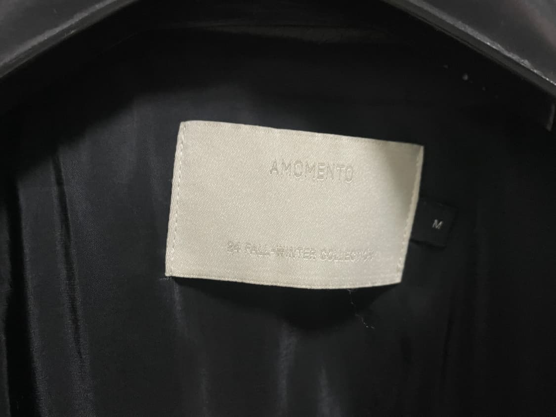 [m] 아모멘토 24fw 레더 상품이미지3