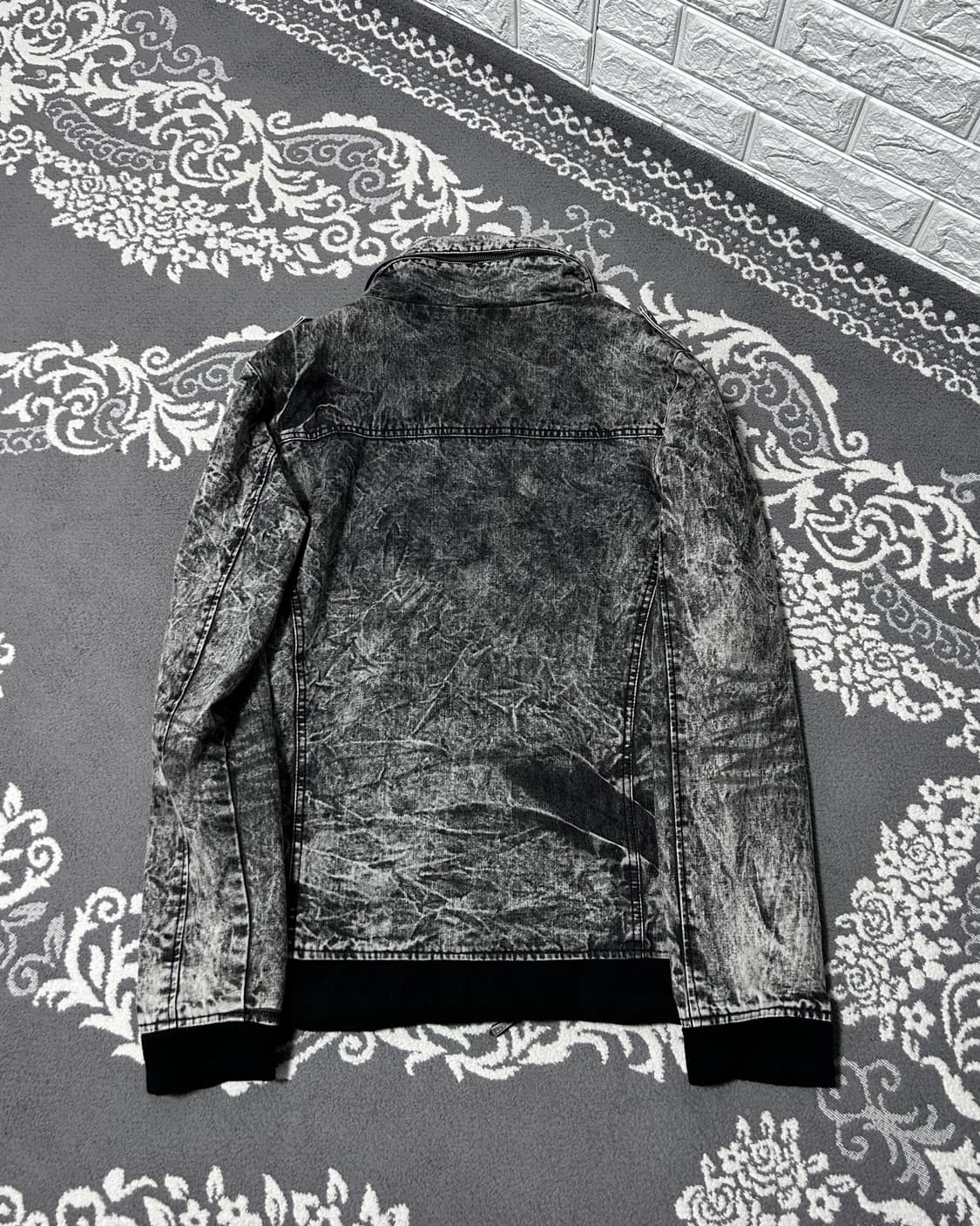 Lowbox 로우박스 보노넥 워싱 데님 자켓 상품이미지7