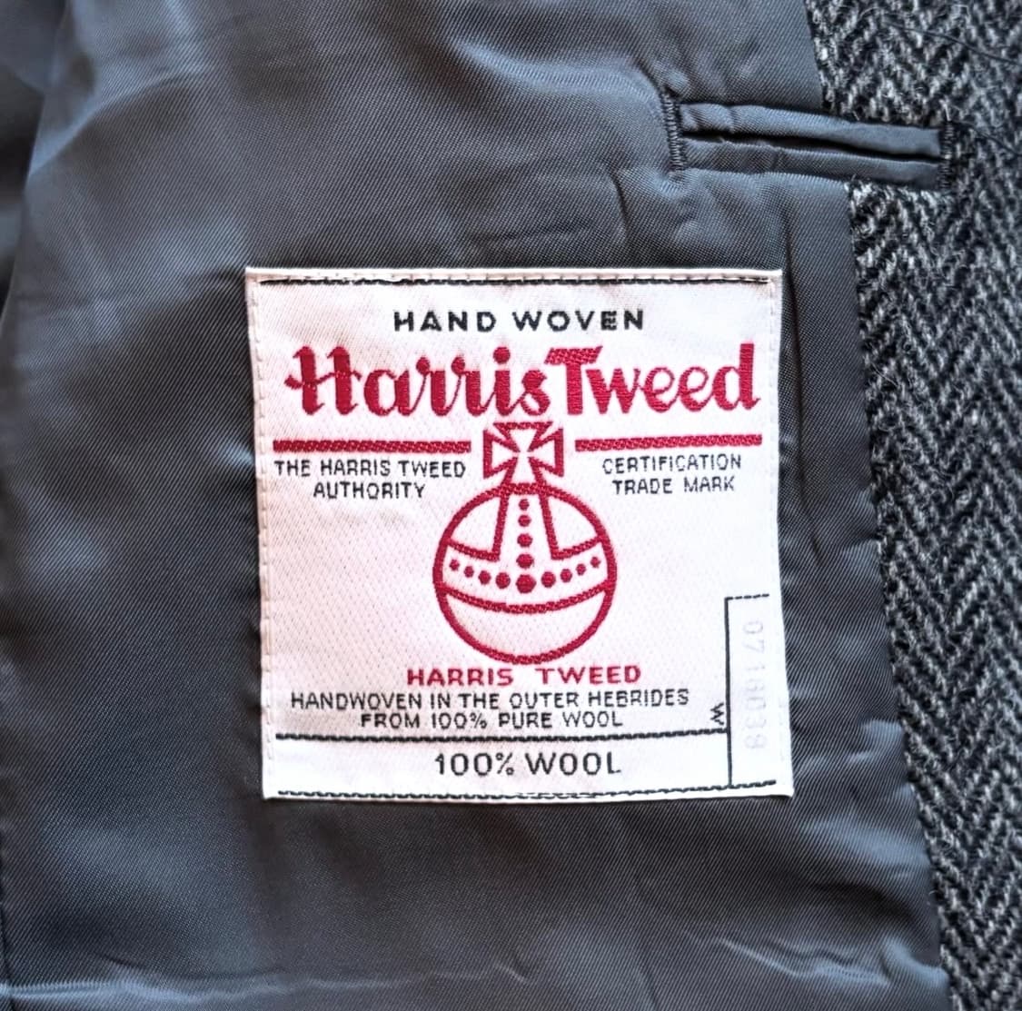 제임스앤더슨 x 해리스트위드 헤링본 자켓 상품이미지8