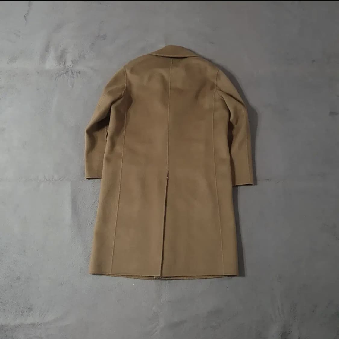 맨온더분 울 캐시미어 싱글코트 52 105 상품이미지2