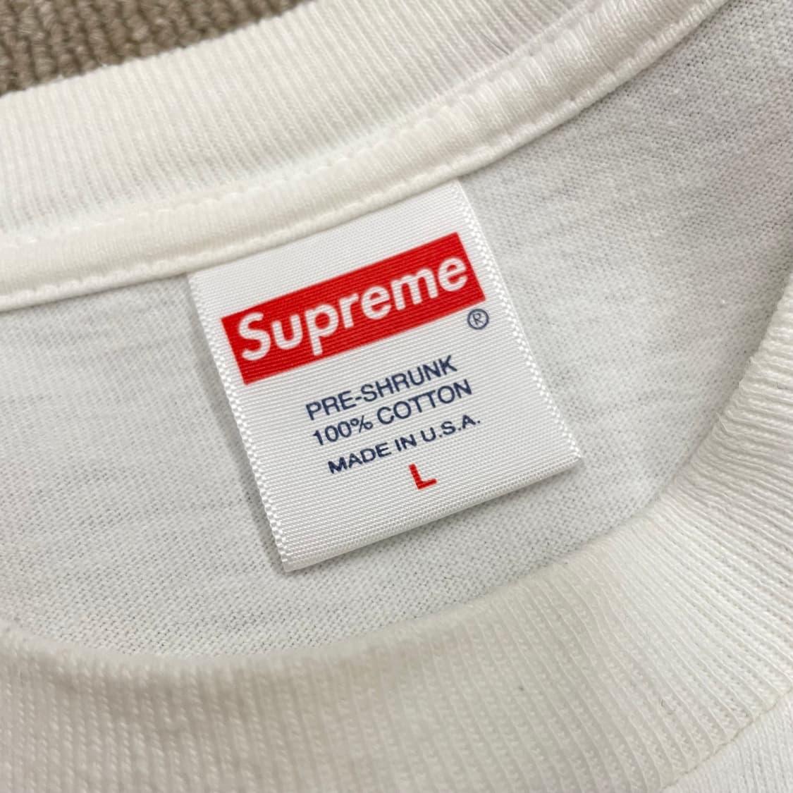 Supreme 슈프림 널리지 티셔츠 L  상품이미지3