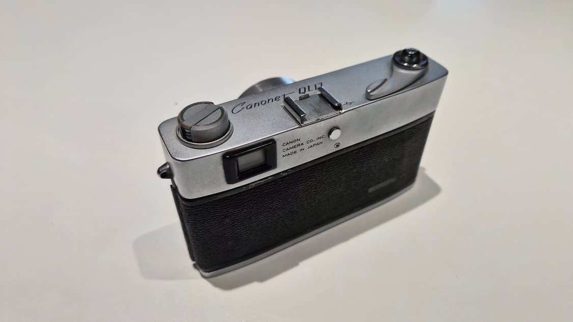 작례O RF의 정석 캐논 ql17 필름카메라 빈티지 필카 상품이미지8