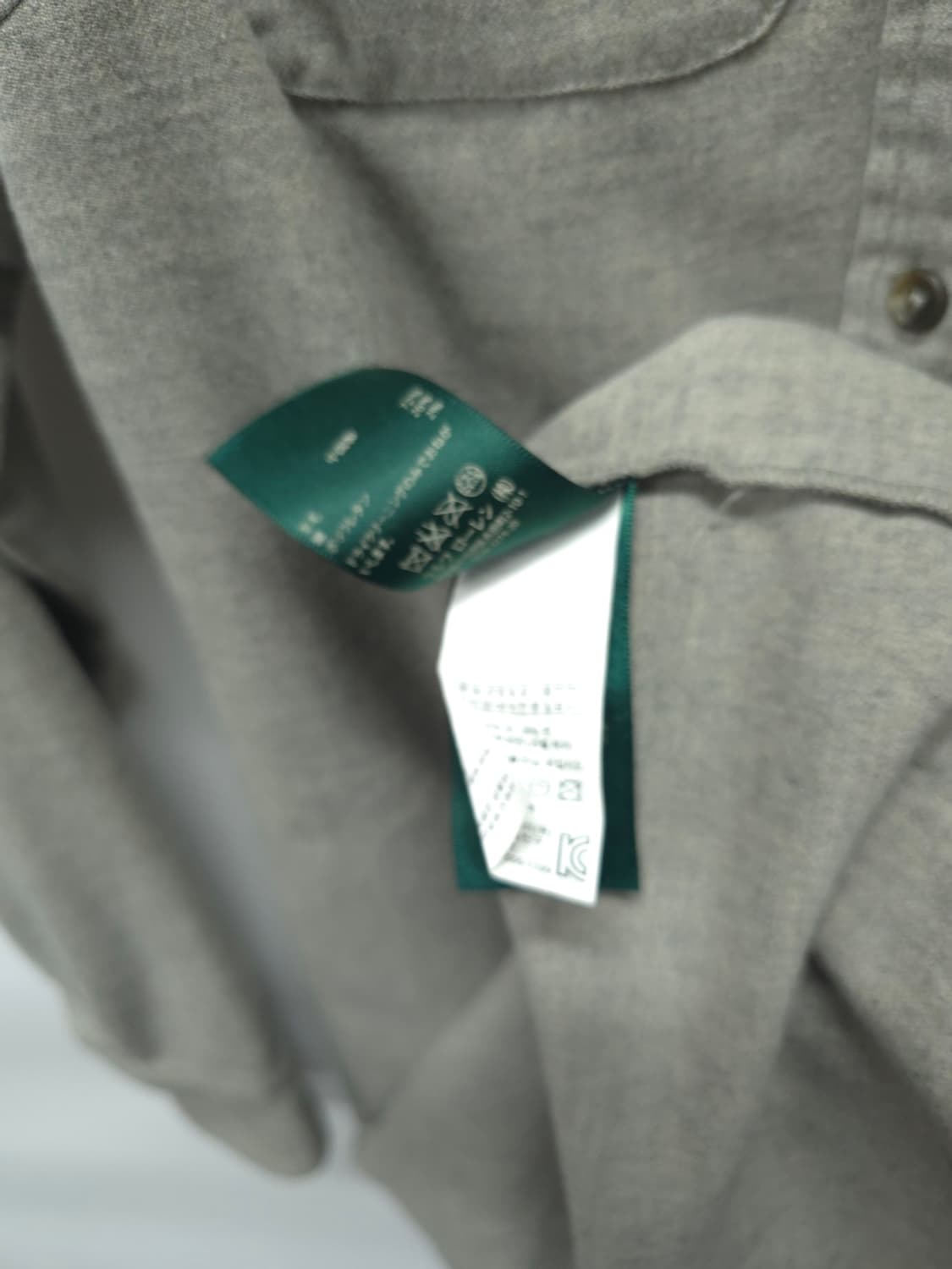 플로랄프로렌 블루라벨 울+코튼 셔츠 원피스 ( 여성44~55 ) 상품이미지9