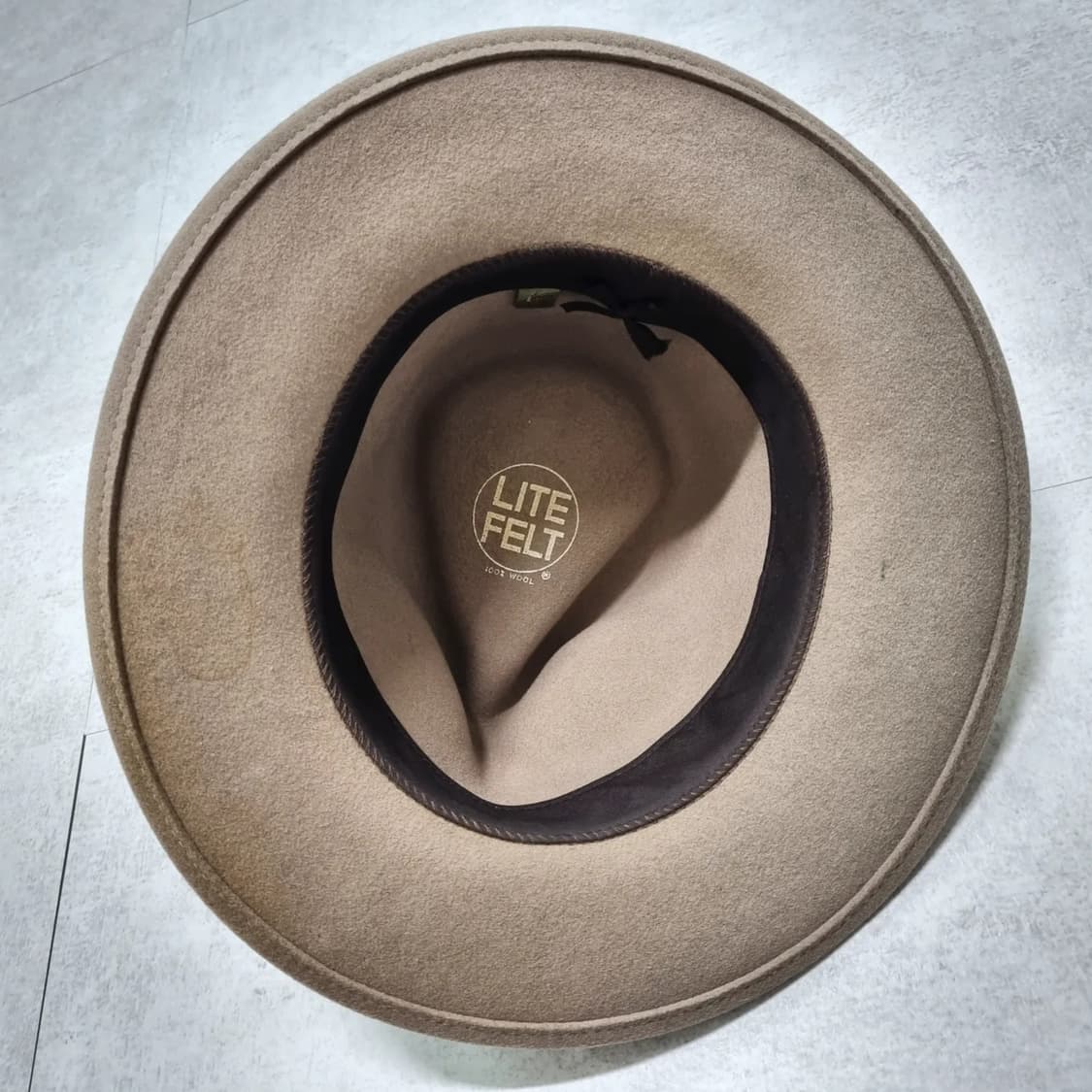 80s USA 핸드메이드 파나마 햇 상품이미지5