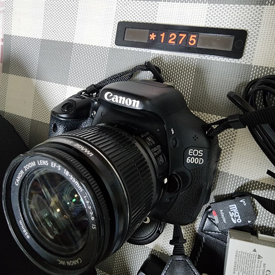 캐논 EOS 600D 디지털카메라 가방 세트 상품이미지2