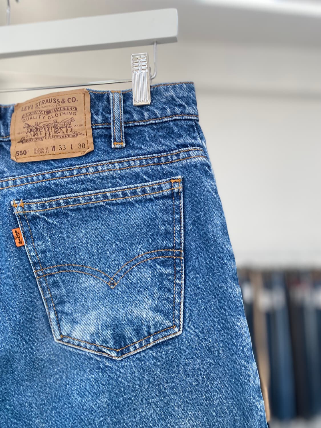 Levis550 90s Orang Tab 30사이즈 a4914 상품이미지6