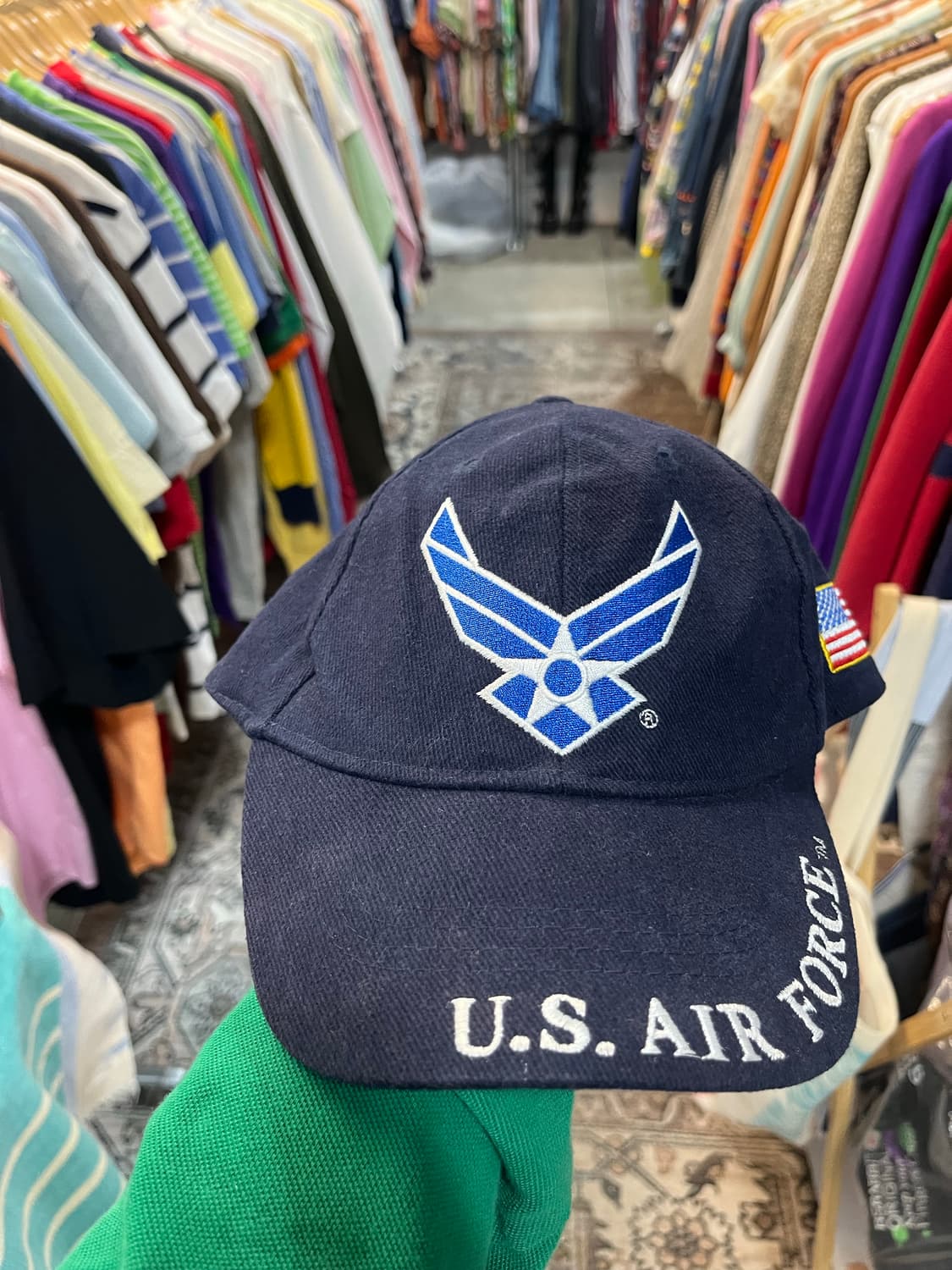 UAS AIR FORCE 빈티지 트러커캡 볼캡 스냅백 상품이미지1