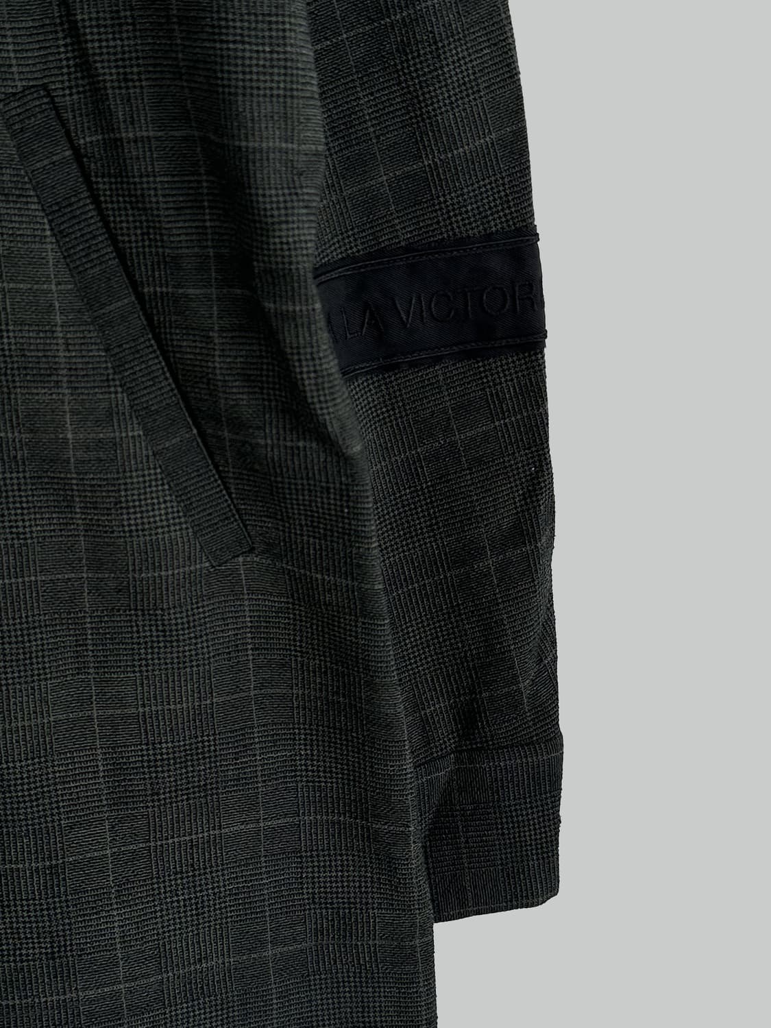 언더커버 체크 레터링 자켓 상품이미지3