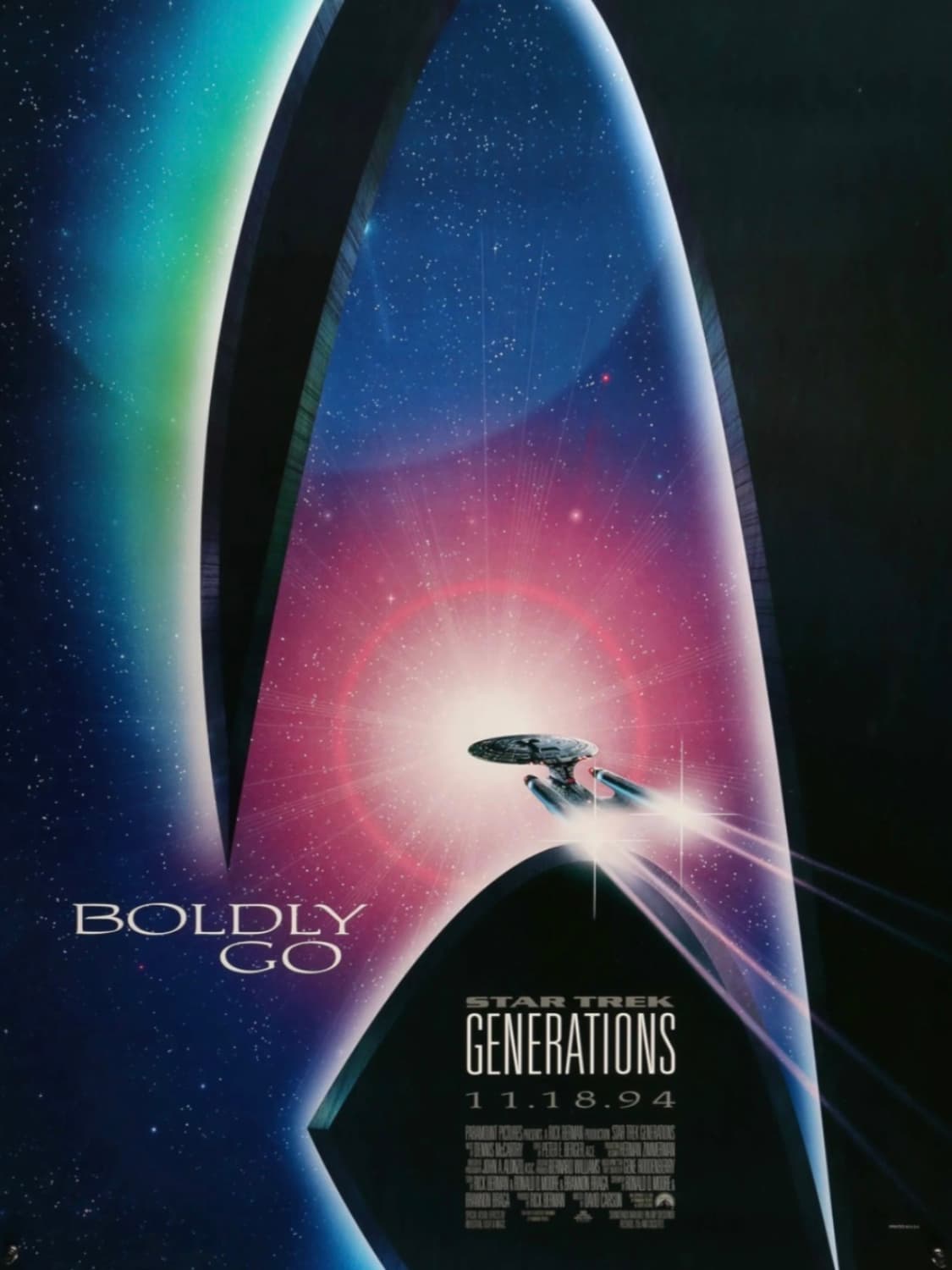 90s 스타트렉 빈티지 무비 반팔 티셔츠 상품이미지6