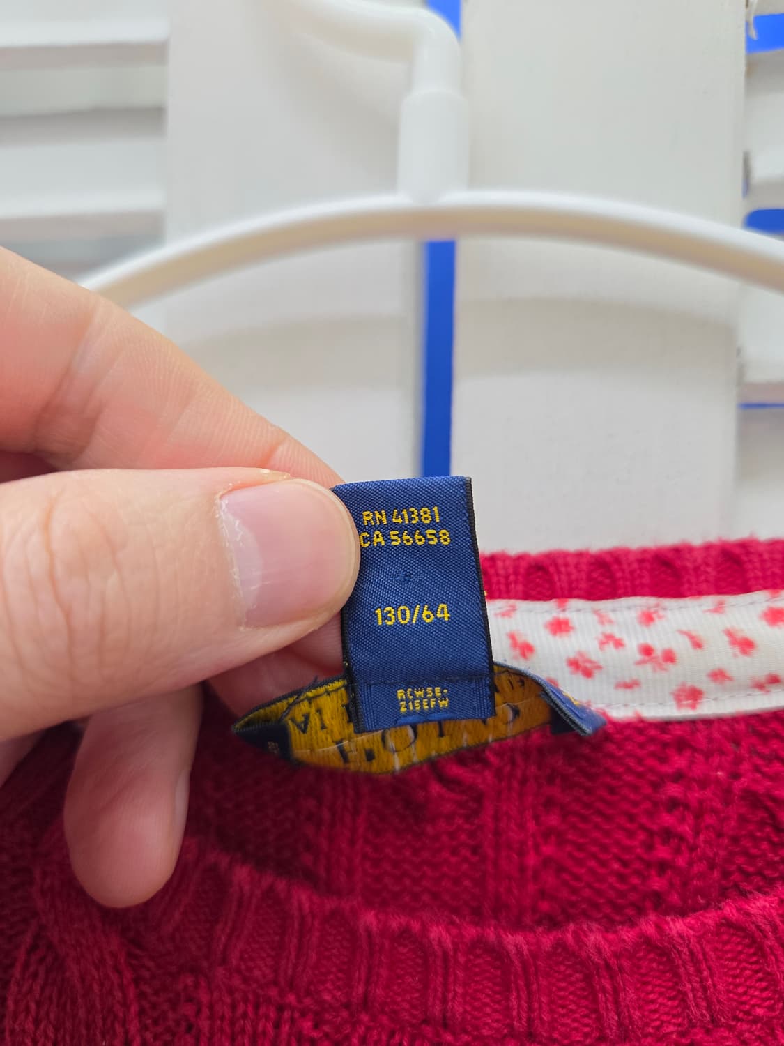 폴로 랄프로렌 키즈 꽈배기 니트 상품이미지4