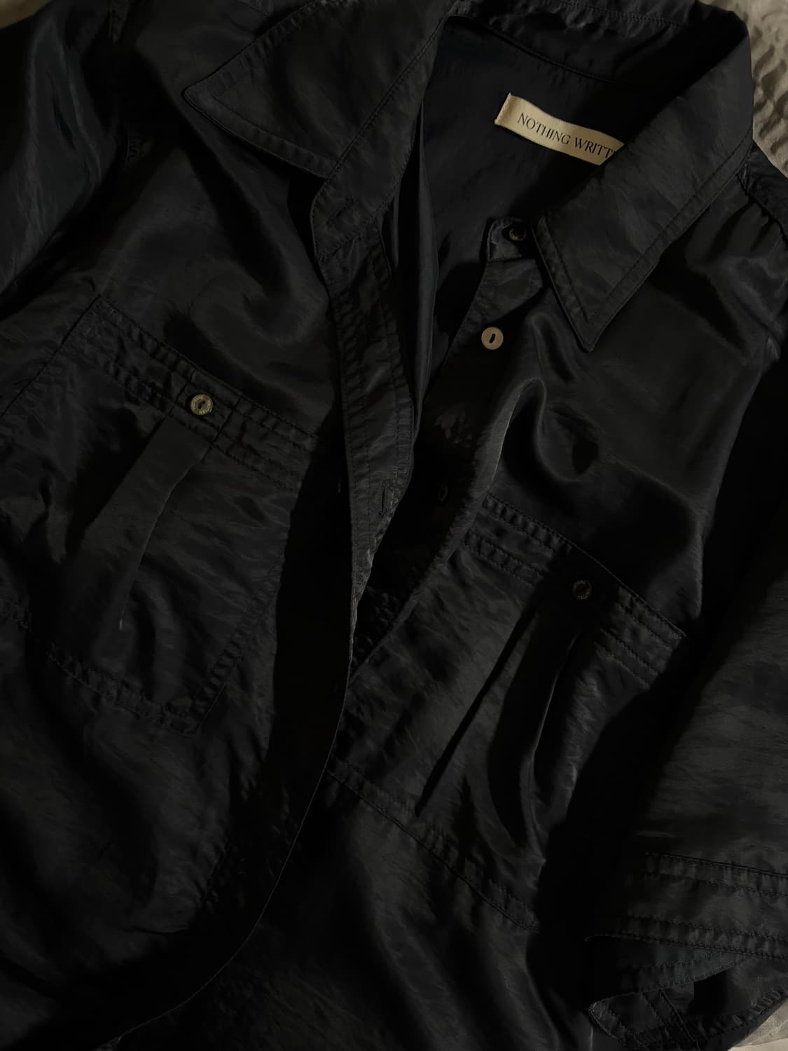 낫띵리튼 Kala Two Pocket Shirt (Dark Navy) 상품이미지3