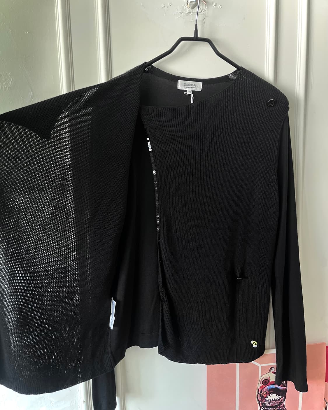 Sonia Rykiel Golgi Knit Wrap Cardigan 상품이미지6